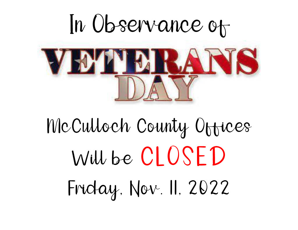 McCulloch County, Texas